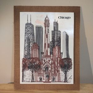 Eugene Andreyev Chicago Skyline Etching Limited Edition